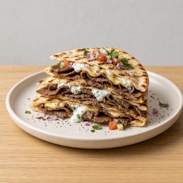 Gyro Quesadilla.