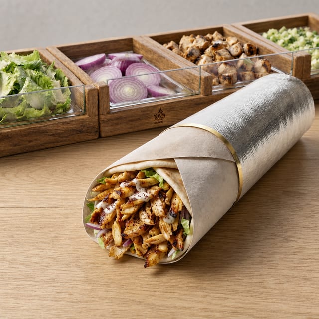 Chicken Shawarma Pita.