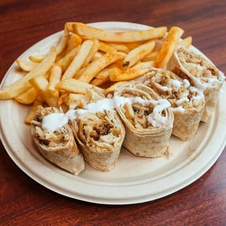 Crispy Chicken Wrap Combo